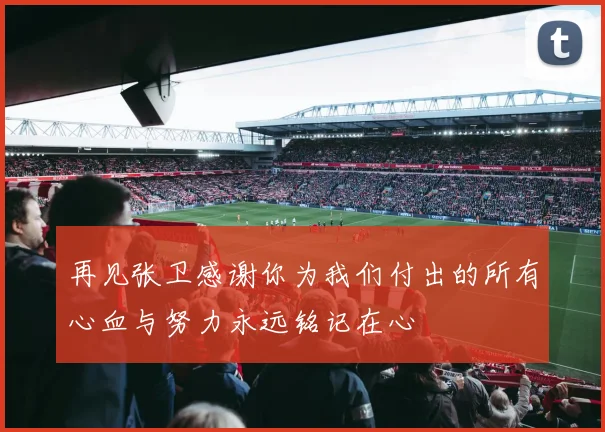 再见张卫感谢你为我们付出的所有心血与努力永远铭记在心